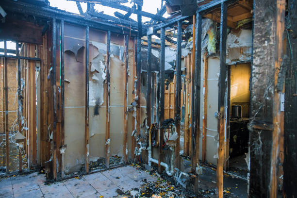Professional Fire Damage Removal technician working in Southampton, PA